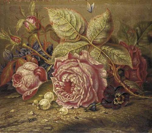 Pierre-Auguste Renoir Roses oil painting image